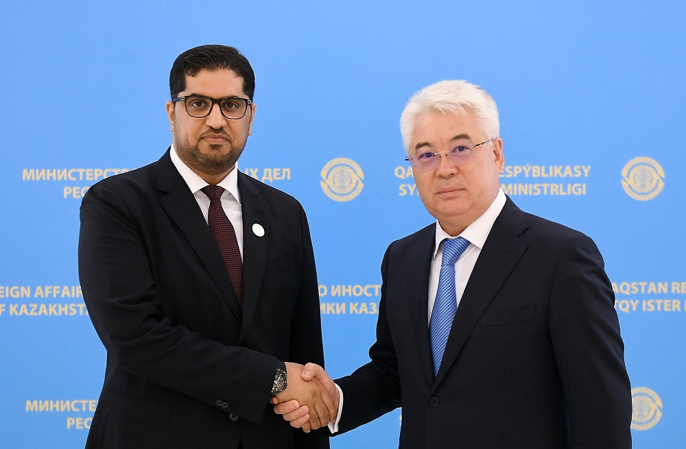 Qazaqstan men Birikken Arab Ámirlikteri ǵarysh salasyndaǵy yntymaqtastyqty nyǵaıtýda