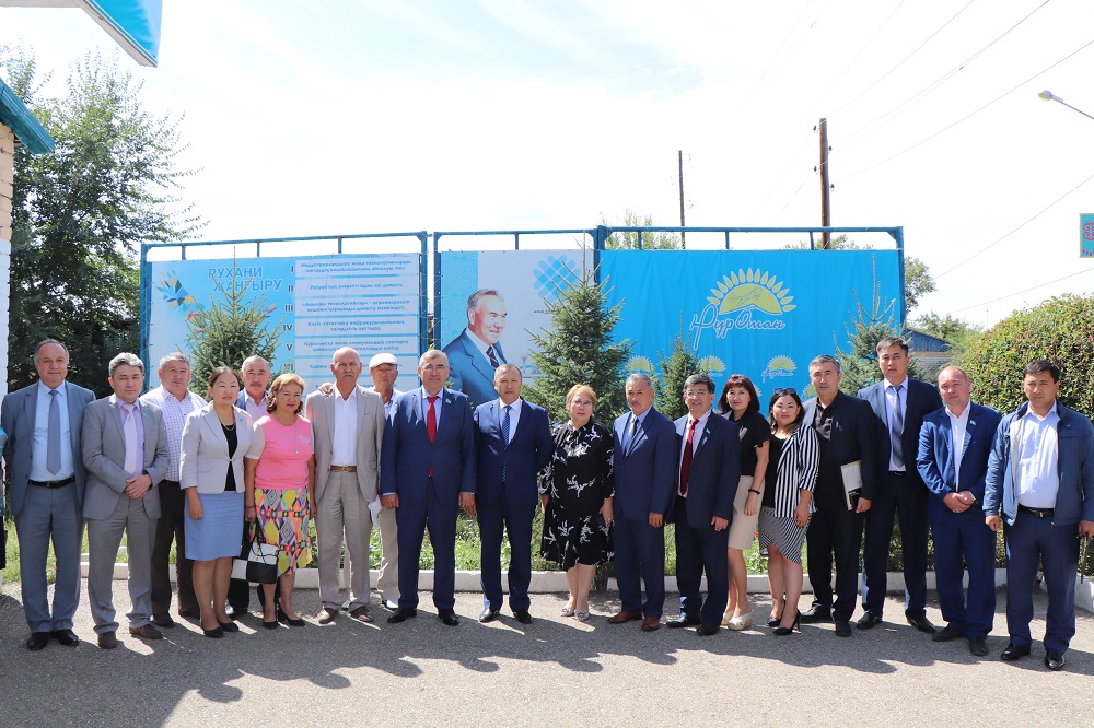 Senator D.Mýsın Jarma aýdanyna bardy