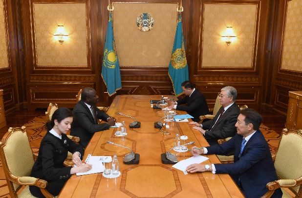 Prezıdent Lassına Zerbony qabyldady