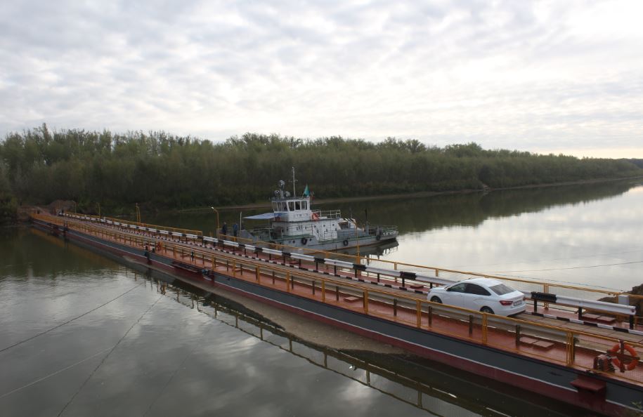 Jaıyqqa qalqyma kópir salyndy