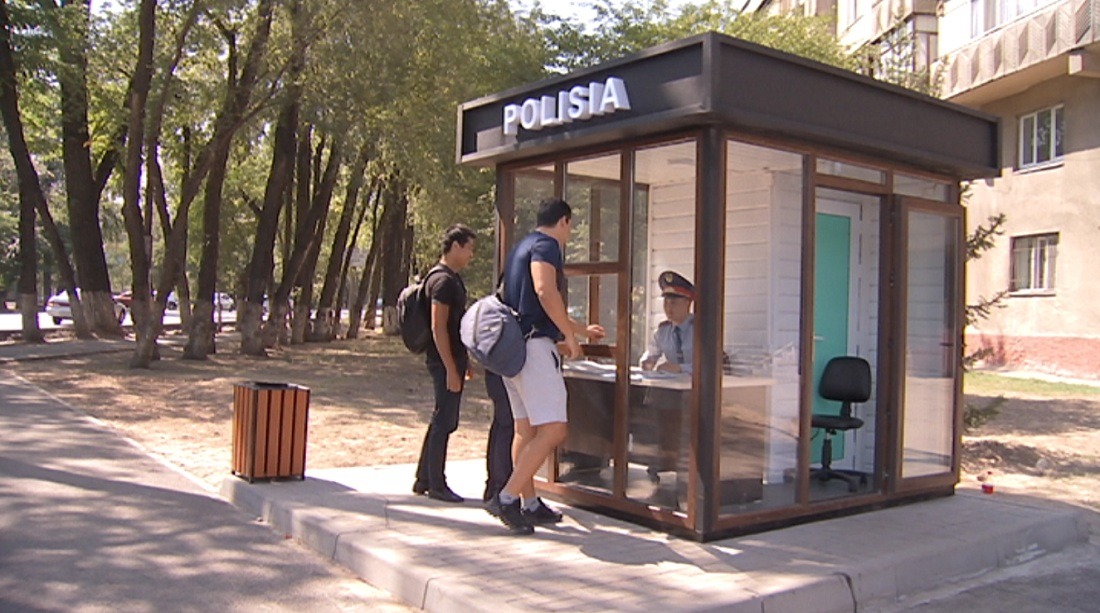 Almatyda qylmyspen kúresý úshin 32 polısııa tirek pýnkti iske qosylady