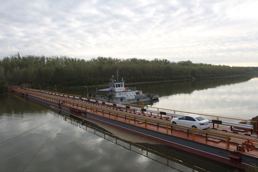 Jaıyqqa qalqyma kópir salyndy