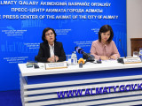 Mektepter máselesine qatysty Almaty qalasy Bilim basqarmasynda brıfıng ótti