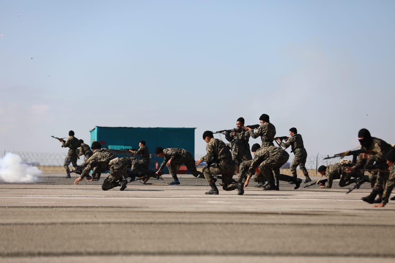 Aqtóbede   «Aspan-2019»  arnaıy taktıkalyq oqý-jattyǵýy  óz máresine jetti