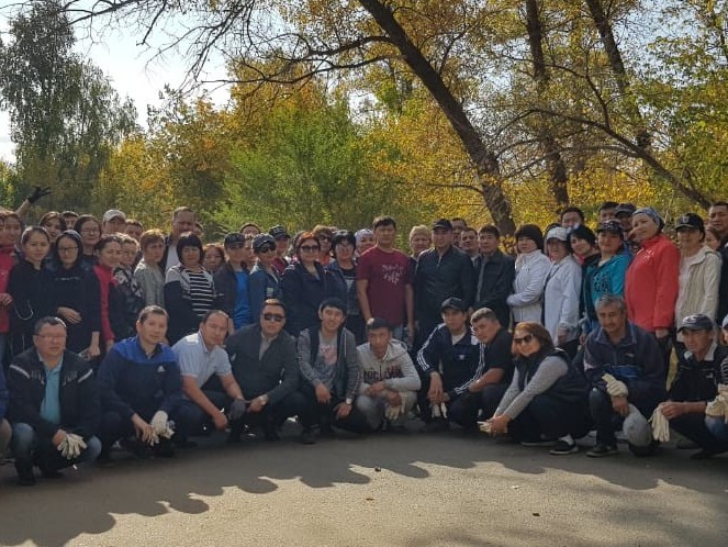 «Birge – Taza Qazaqstan» ekologııalyq aksııasy Batys Qazaqstan oblysynda da ótti