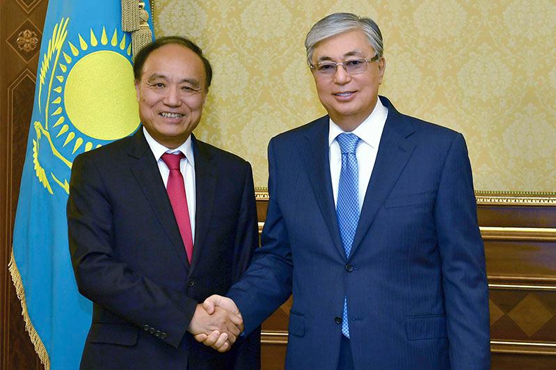 Prezıdent Halyqaralyq elektr baılanysy odaǵynyń Bas hatshysy Chjao Hoýlındi qabyldady