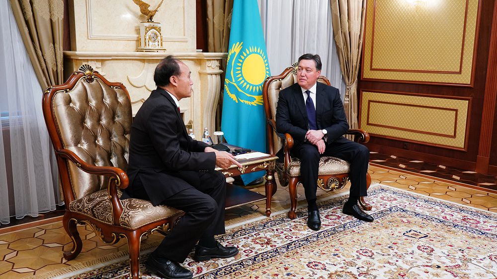 Asqar Mamın TMD elderiniń Baılanys mınıstrlerimen kezdesti