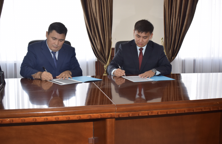 Mańǵystaýda ýnıversıtet pen polısııa departamenti memorandýmǵa qol qoıdy