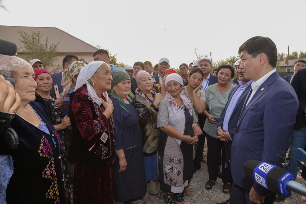 Baýyrjan Baıbek jumys saparymen Túrkistan oblysyna keldi