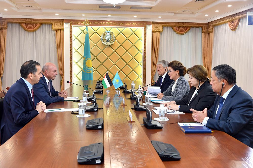 Qazaqstan men Iordanııa Senattarynyń basshylary  Taıaý Shyǵystaǵy jaǵdaıdy talqylady