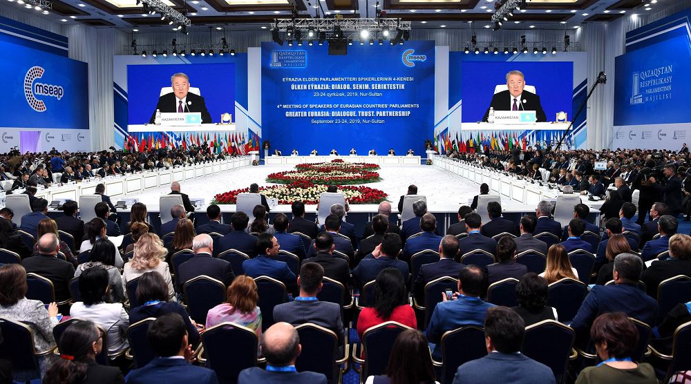 Eýrazııa elderi parlamentteriniń spıkerleri 4-shi keńesiniń málimdemesi