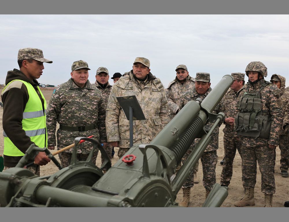 Qazaqstannyń Batysynda aýmaqtyq qorǵanys batalondarymen oqý-jattyǵýlar ótti