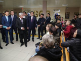 Berdibek Saparbaev Qaraǵandy oblysynyń jurtshylyǵymen kezdesti
