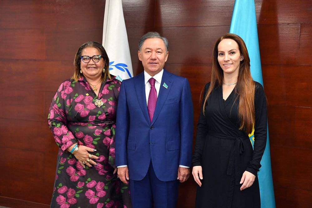 N.Nyǵmatýlın Parlamentaralyq odaqtyń Tóraǵasymen kelissózder júrgizdi