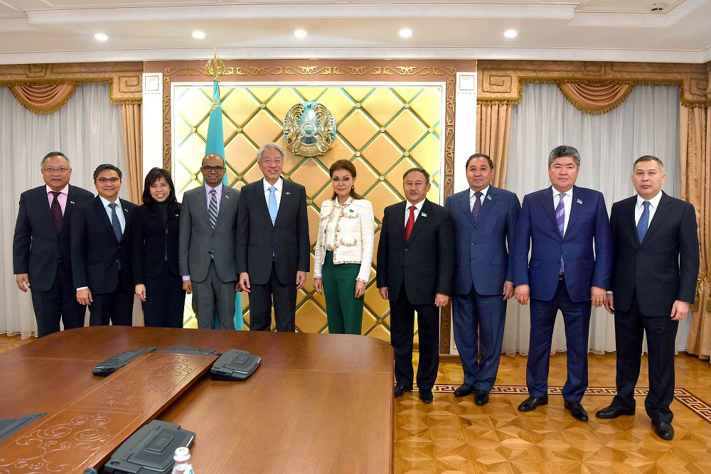 Darıǵa Nazarbaeva Sıngapýrdy Qazaqstanǵa  ınvestısııa salýǵa shaqyrdy