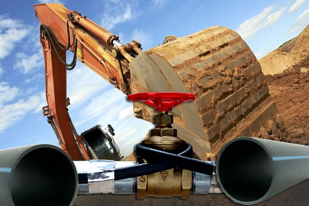 Bastaǵan da tastaǵan qubyr qurylysy