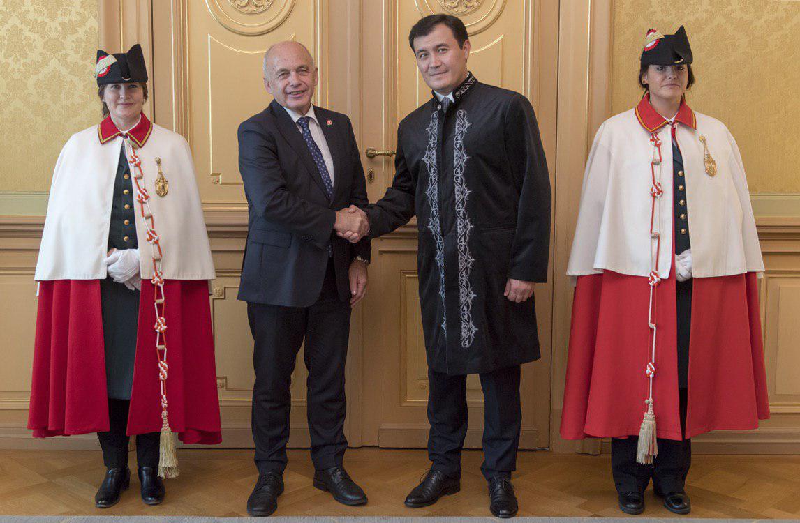 Qazaqstannyń Shveısarııadaǵy Elshisi qyzmetine resmı túrde kiristi