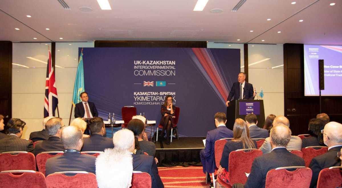 Qazaqstan-Brıtan úkimetaralyq komıssııasynyń otyrysy ótti