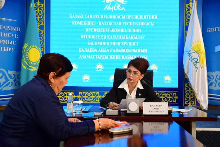 Almaty oblysynyń turǵyndary Aıda Balaevaǵa aryz-shaǵym aıtty