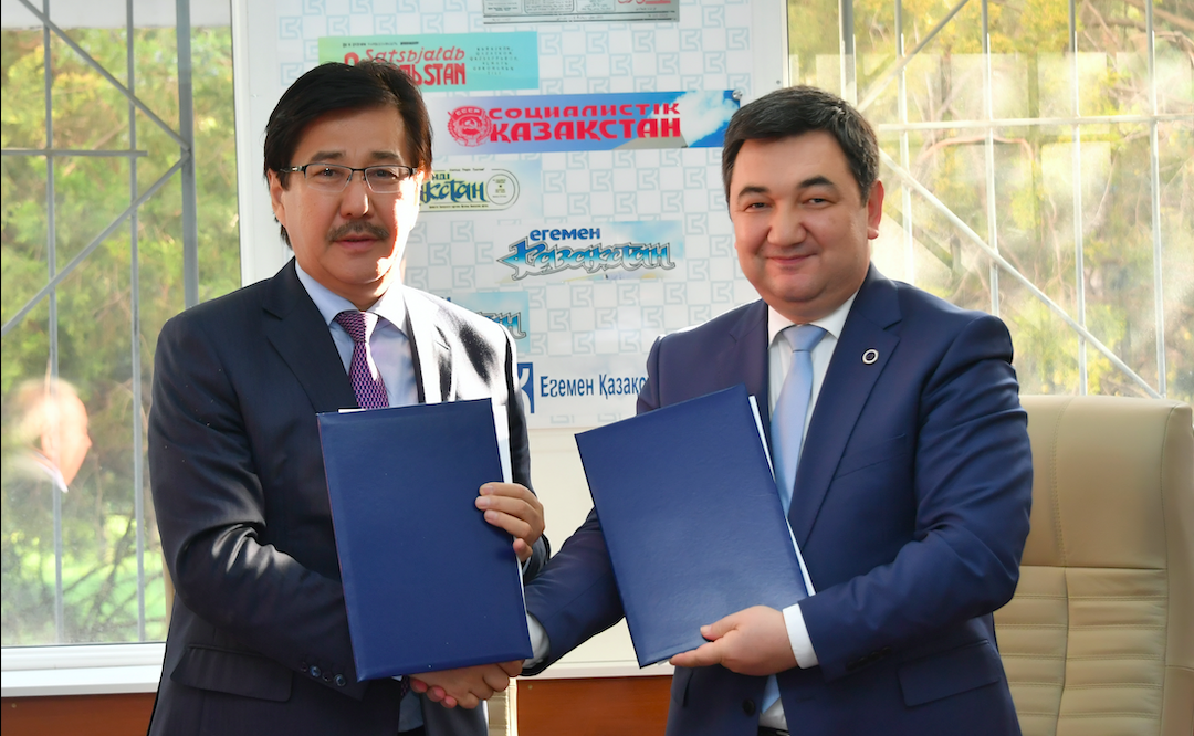 QazUÝ-da «Egemen Qazaqstan» gazetiniń kúnderi ótti