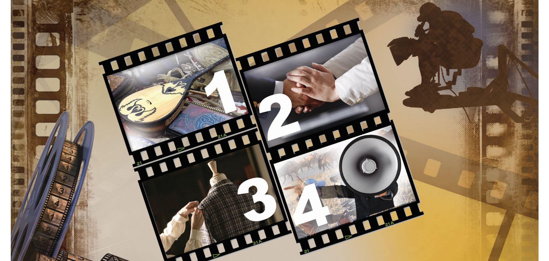 Qazaq kınosynyń tórt túıini