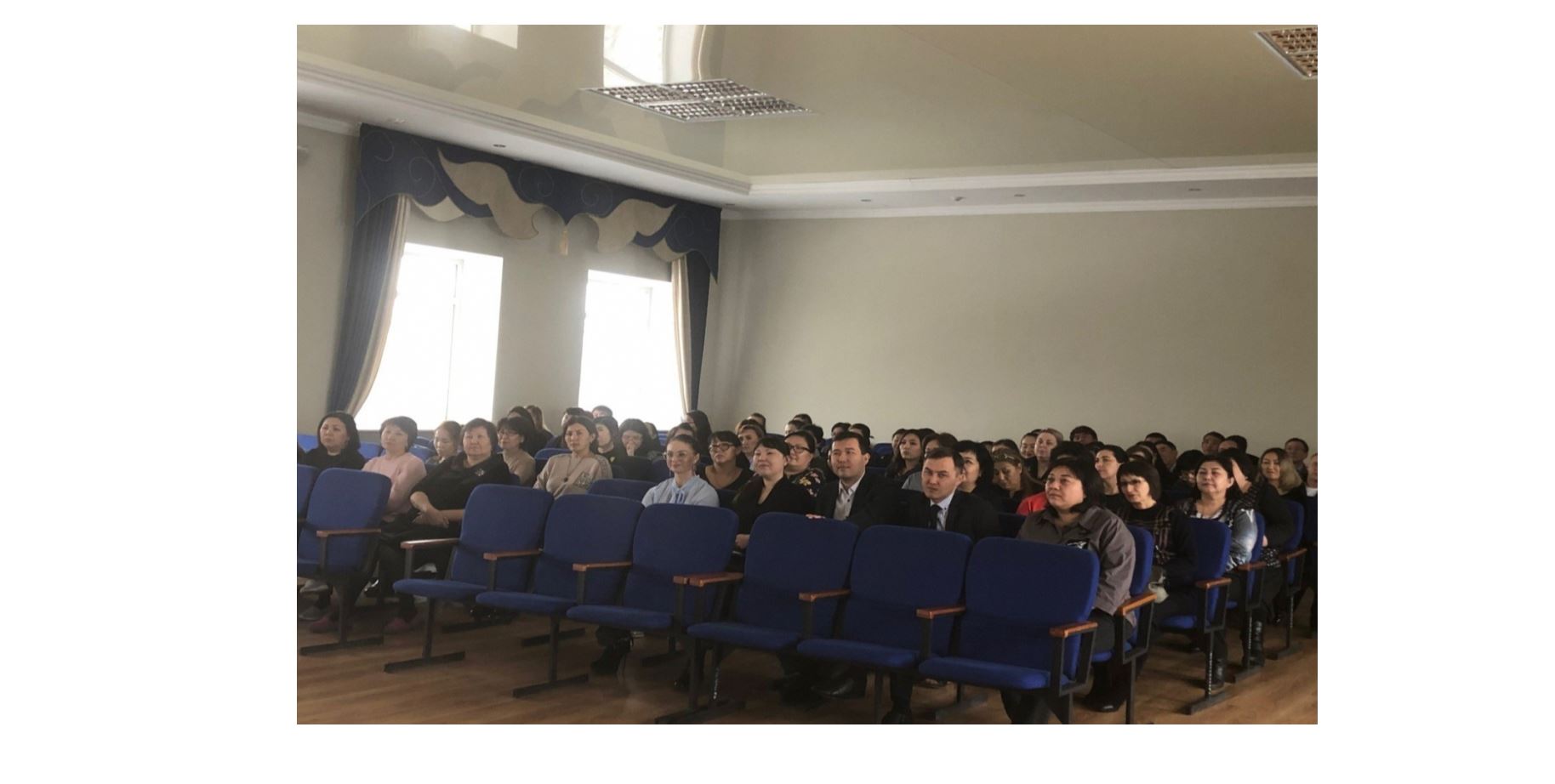 Qaraǵandy oblysy Ádilet departamentinde jazýshy Jan Aqjanovpen kezdesý ótti