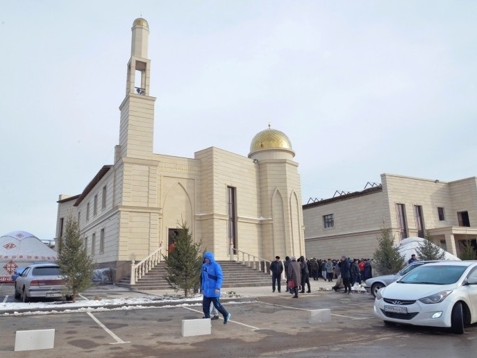 Qaraǵandy oblysynda jańa meshit paıdalanýǵa berildi
