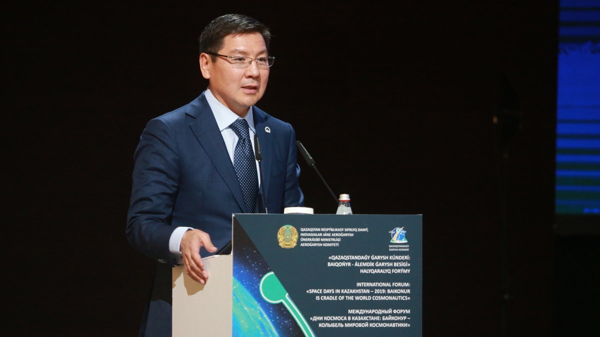 A. Jumaǵalıev: Qazaqstan álemdik ǵarysh qaýymdastyǵynyń tolyqqandy múshesi atanýǵa nıetti