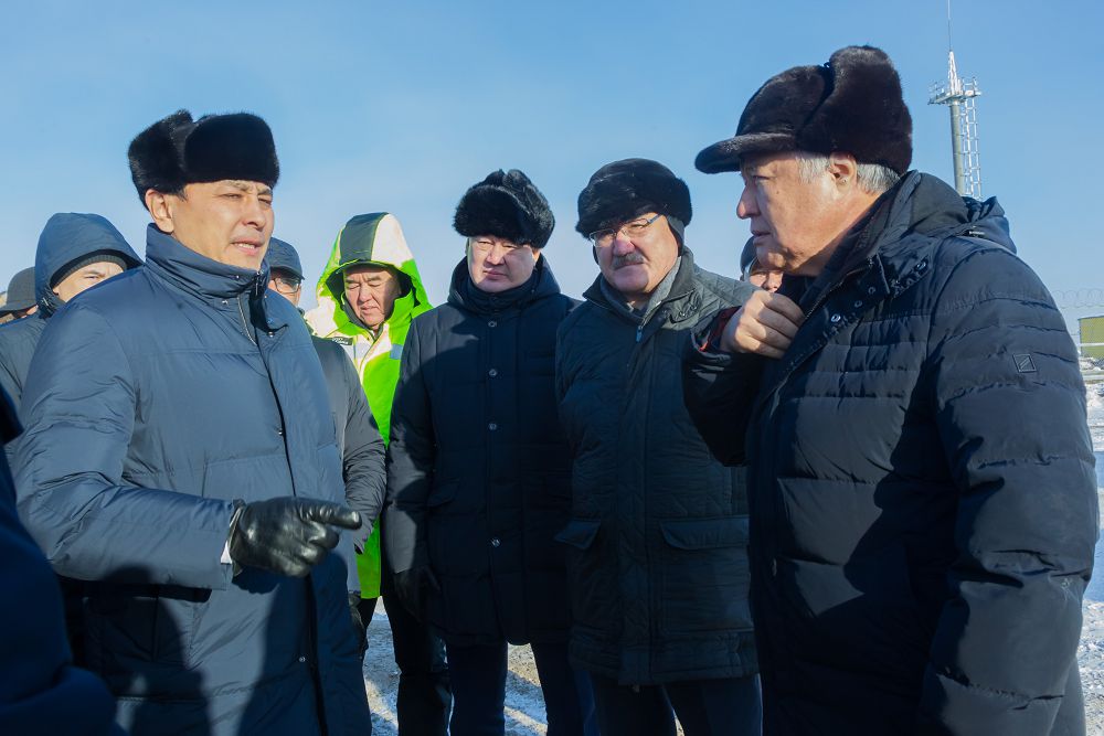 Senatorlar gazben qamtamasyz etý jelileri qurylysynyń  barysymen tanysty