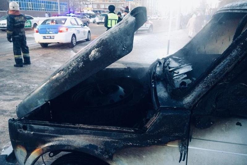 Elorda ortalyǵynda avtokólik órtendi