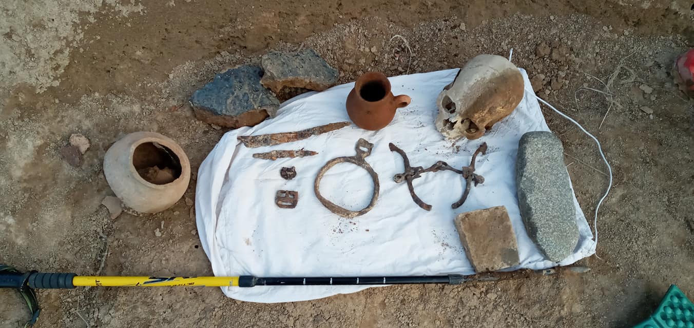 О́zbekstanda Kóne túrik qaǵandyǵy dáýirinen qalǵan jerleý orny tabyldy