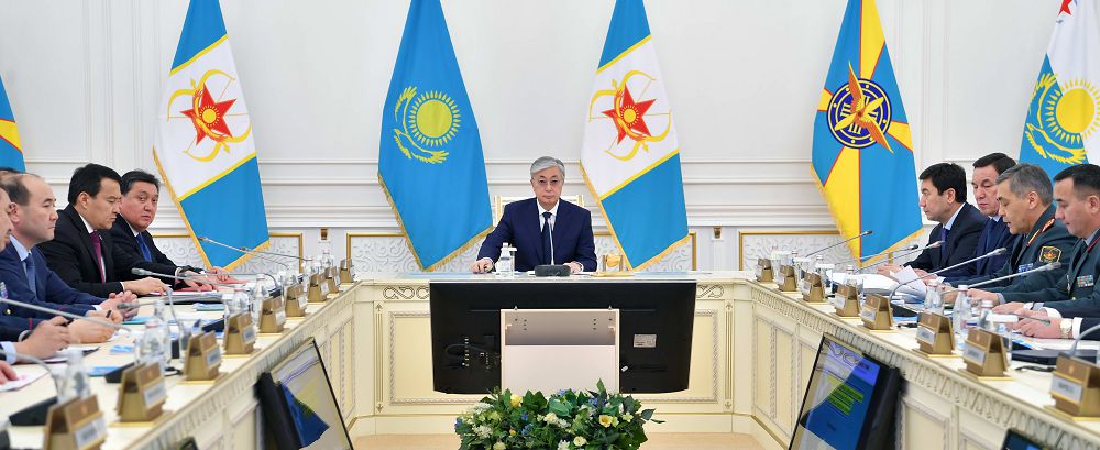 Q.Toqaev strategııalyq komandalyq-shtabtyq oqý-jattyǵýlaryna qatysty