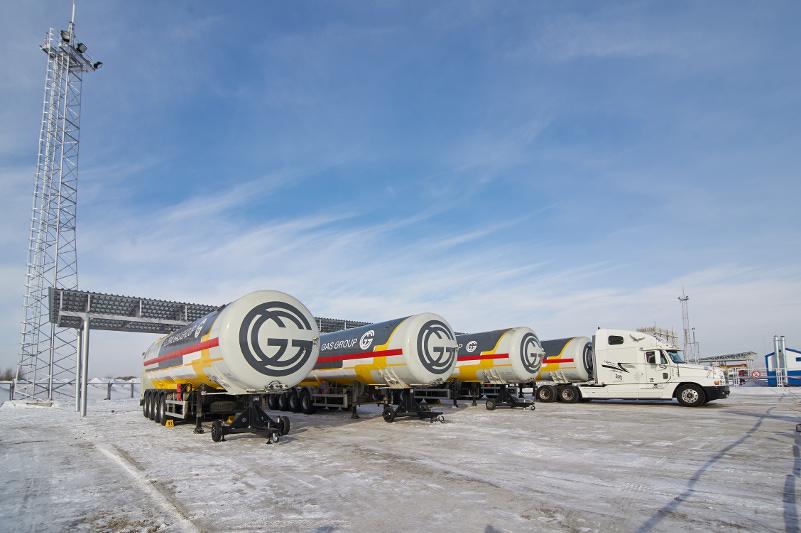 Soltústik Qazaqstanda suıytylǵan gaz tasymaldaıtyn avtopark ashyldy