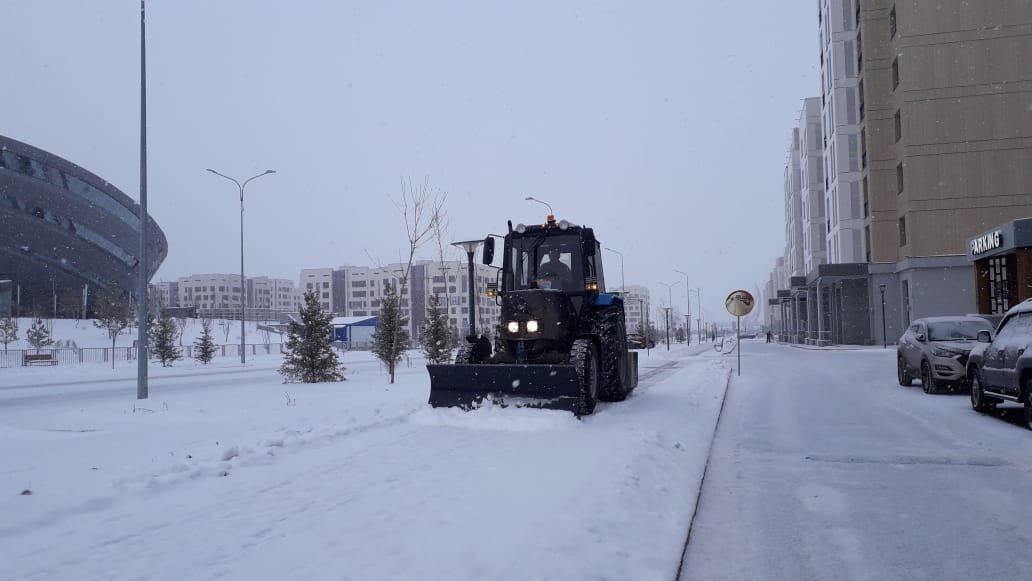 Elordada qar tazalaýǵa 1431 jol jumysshysy shyqty