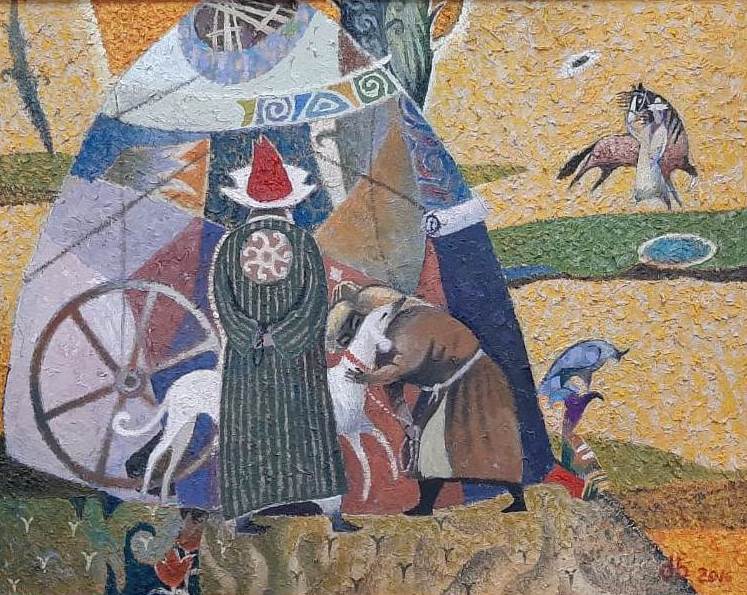 Almatylyq jas sýretshiler Jastar jylyna tartý jasady