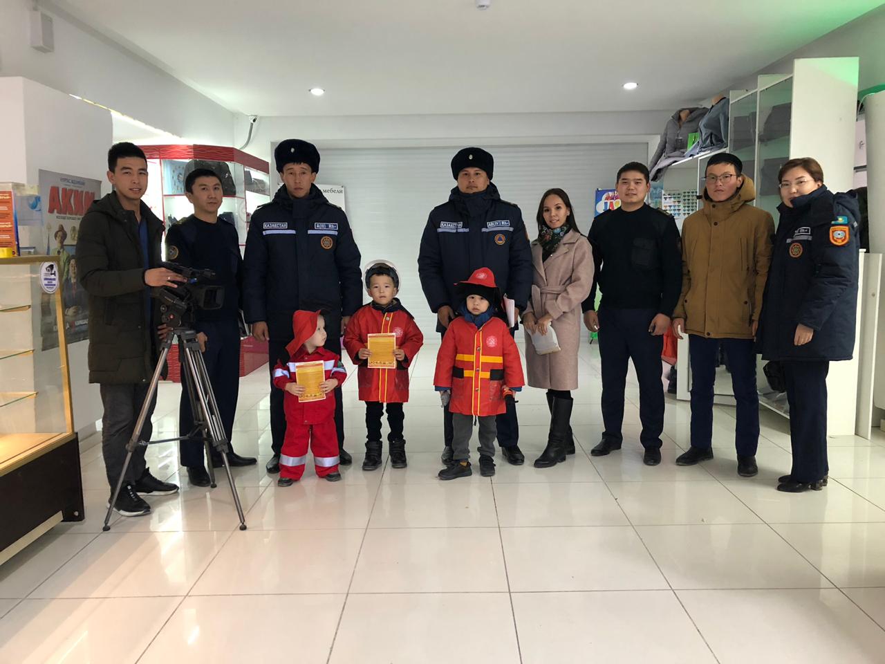 Aqtaýda órt qaýipsizdigi boıynsha úgit jumystary júrgizildi