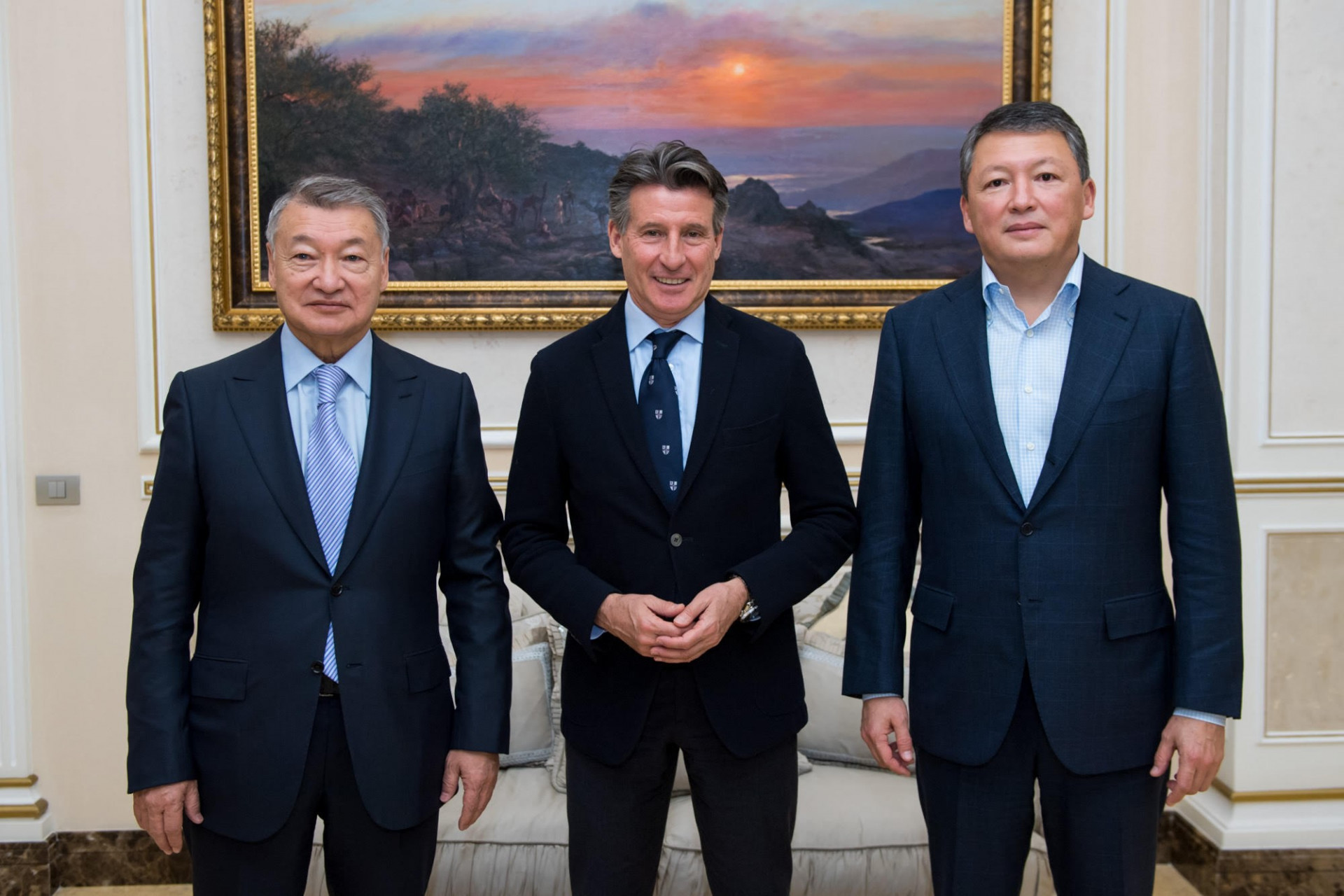 Tımýr Qulybaev World Athletics basshysymen kezdesti