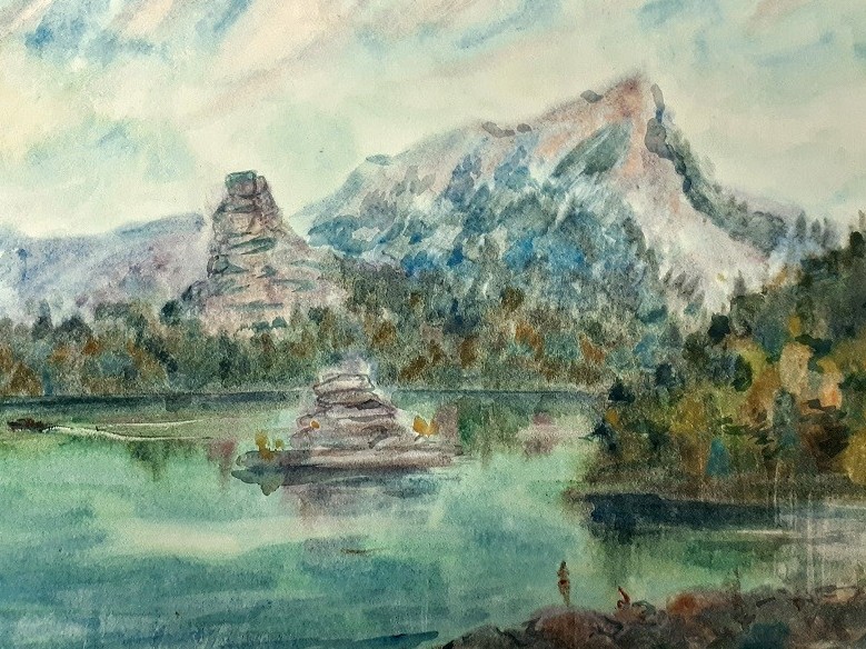 Almatyda Úki Ájıevtiń shyǵarmalaryn qamtyǵan kórme ashyldy