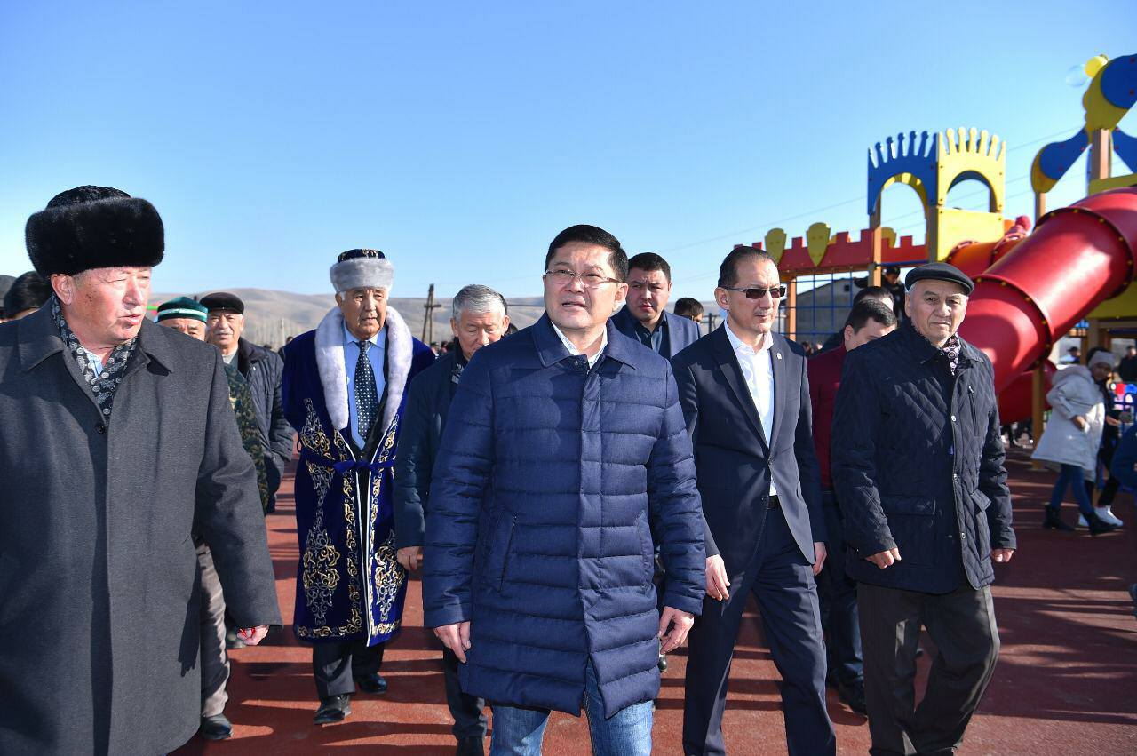 Táýelsizdik merekesine oraı Shymkentte jańa nysandar paıdalanýǵa berildi