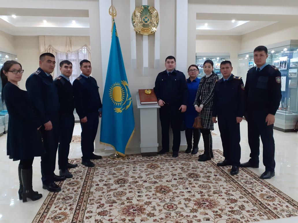 QAJ qyzmetkerleri tarıhı murajaıǵa bardy