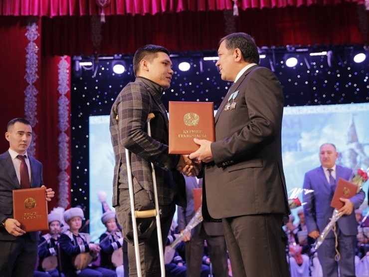 Atyraý oblysy Táýelsizdik kúnin atap ótti