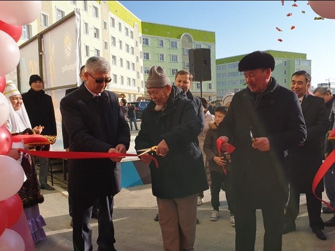 Aqtaýda turǵyn úı paıdalanýǵa berildi