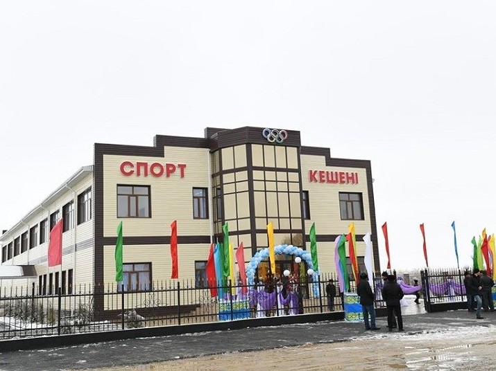 Qyzylorda oblysy Jańaqorǵan aýdanynda eki sport kesheni paıdalanýǵa berildi