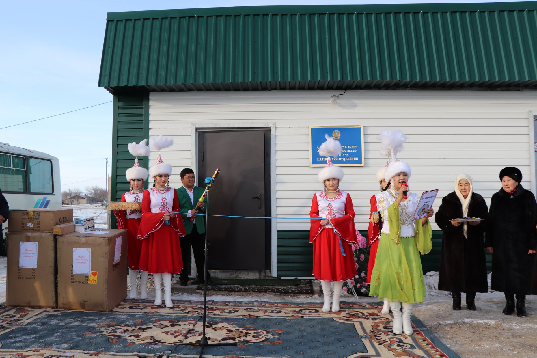 Jarma aýdanynyń Belterek aýylynda Mádenıet úıi ashyldy