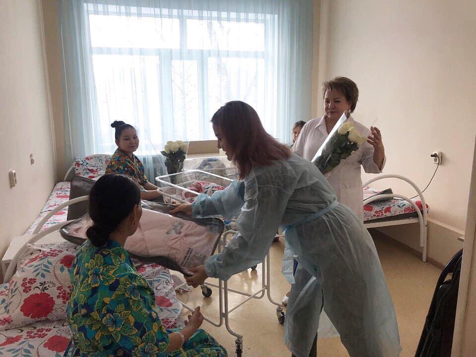 Táýelsizdik kúni elordada 55 sábı ómirge keldi