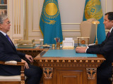 Memleket basshysy Energetıka mınıstri Nurlan Noǵaevty qabyldady