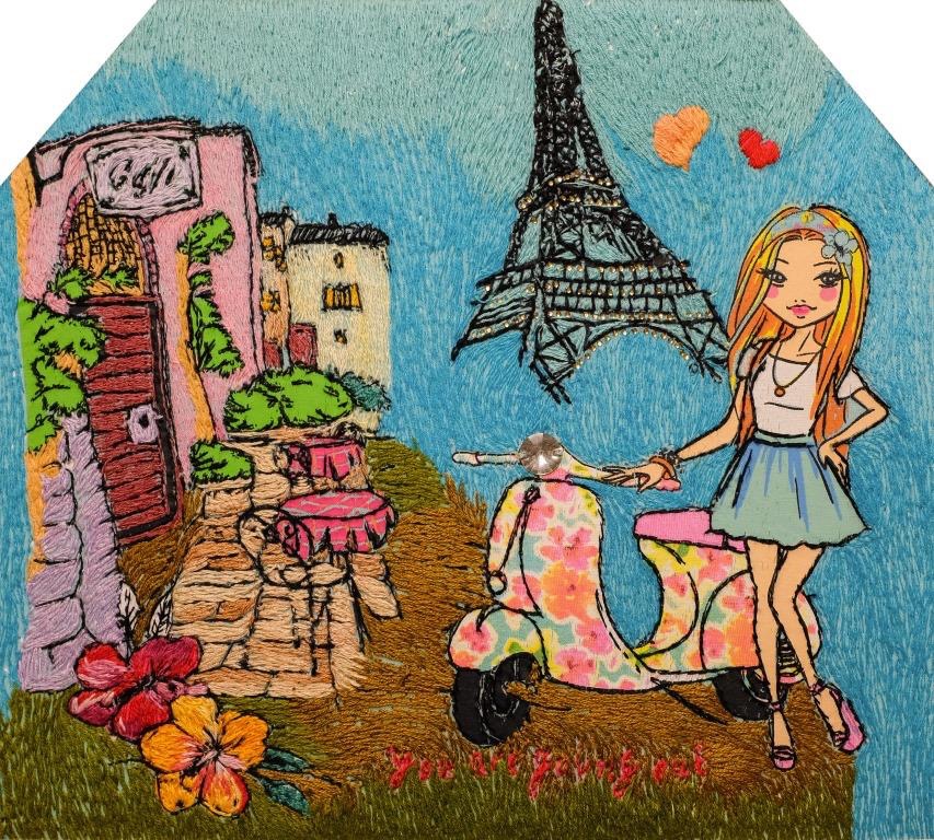 Almatyda «Inemen jazylǵan keskindeme» kórmesi ótti