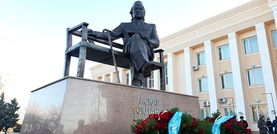 Tarazda Asqar Toqpanov eskertkishi ashyldy