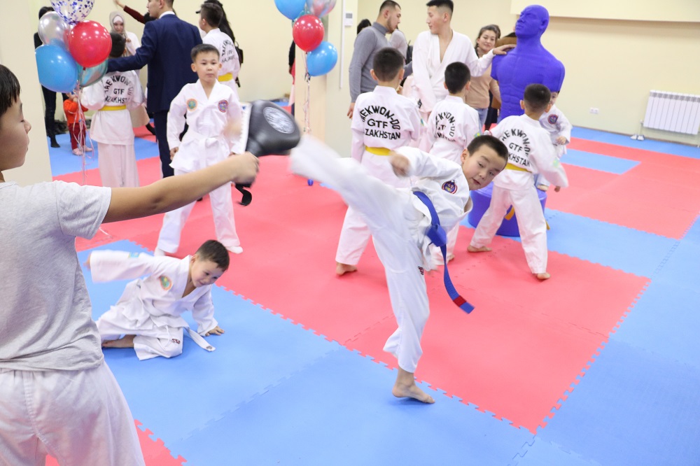 Aqtaýda jańadan taekvondo sport klýby esigin ashty