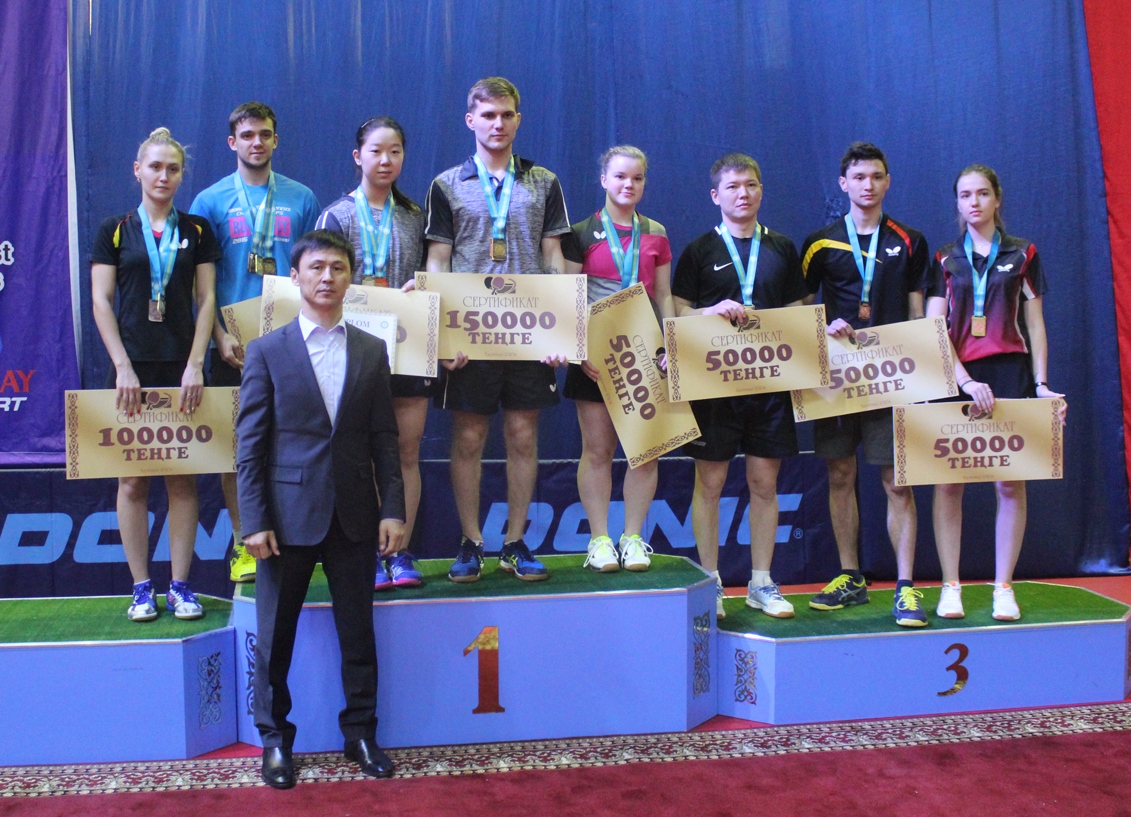 Qaraǵandyda ústel tennısinen el chempıonaty ótti